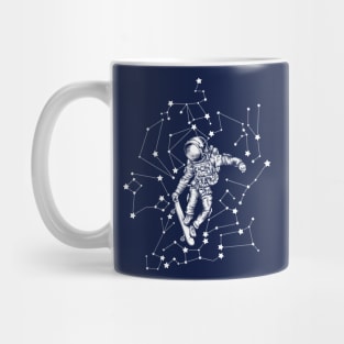 Astronaut and Constellations Mug